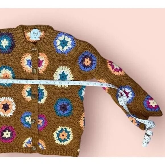 Tach Clothing Tabita Crochet Wool Cardigan - Picture 12 of 16